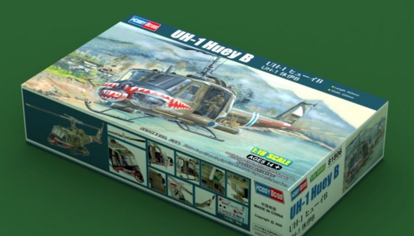 HobbyBoss 81806 UH-1 Huey B