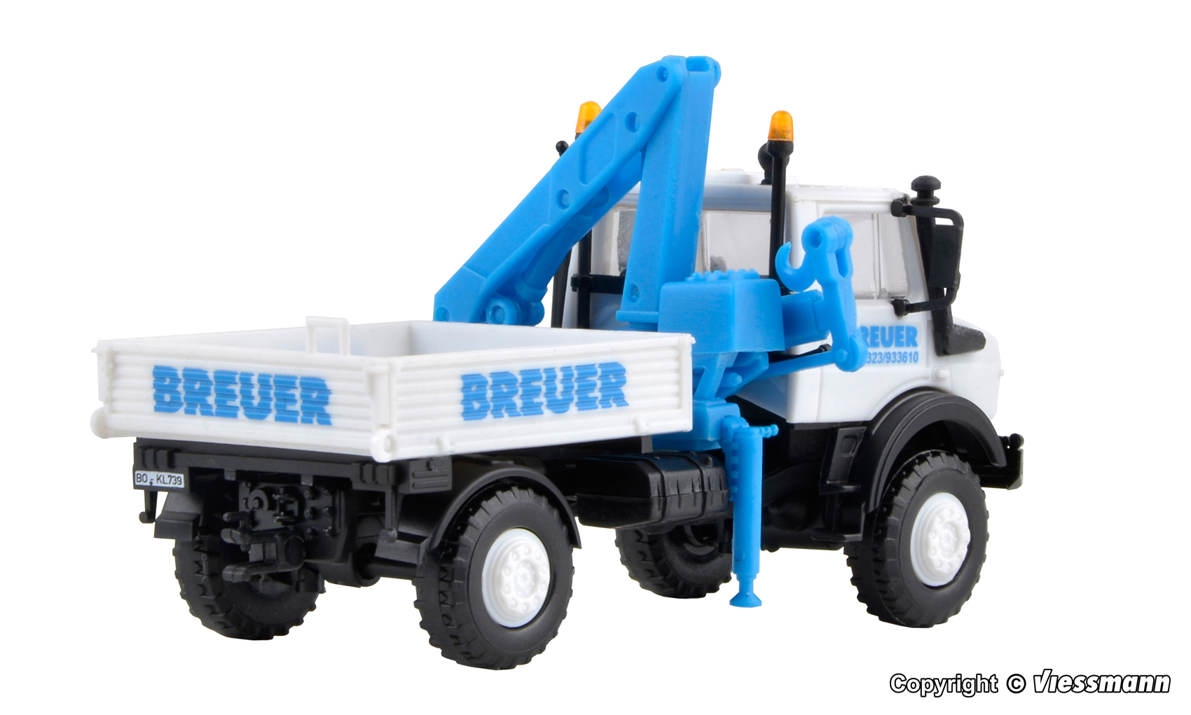 Kibri 13059 H0 UNIMOG BREUER