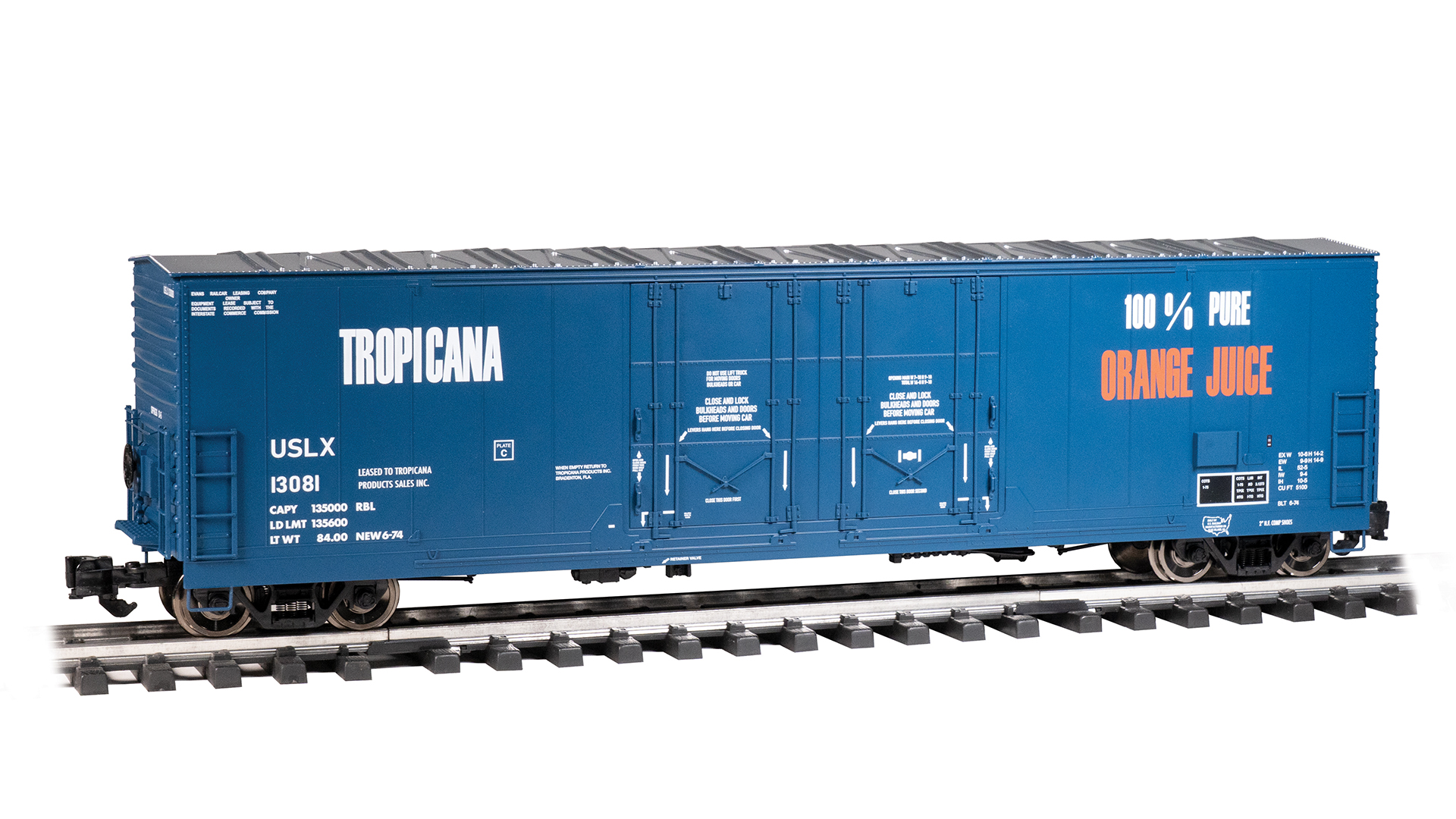 93574 53' Evans Box Car - Tropicana #13081