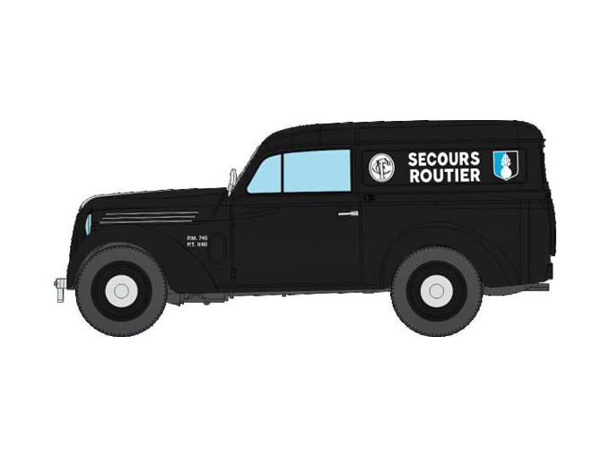 CB-201 Renault Juvaquatre Fourgon Secours Routi