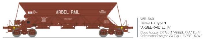 REE Modeles WB-860 SNCF ARBEL Selbstentladewagen Ep.4