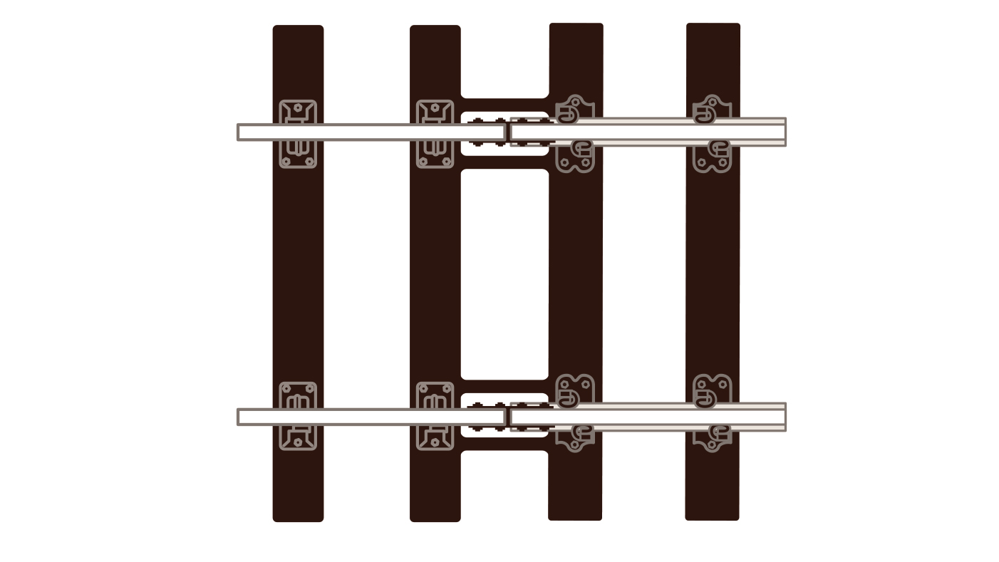 SL713 Übergangsspuren