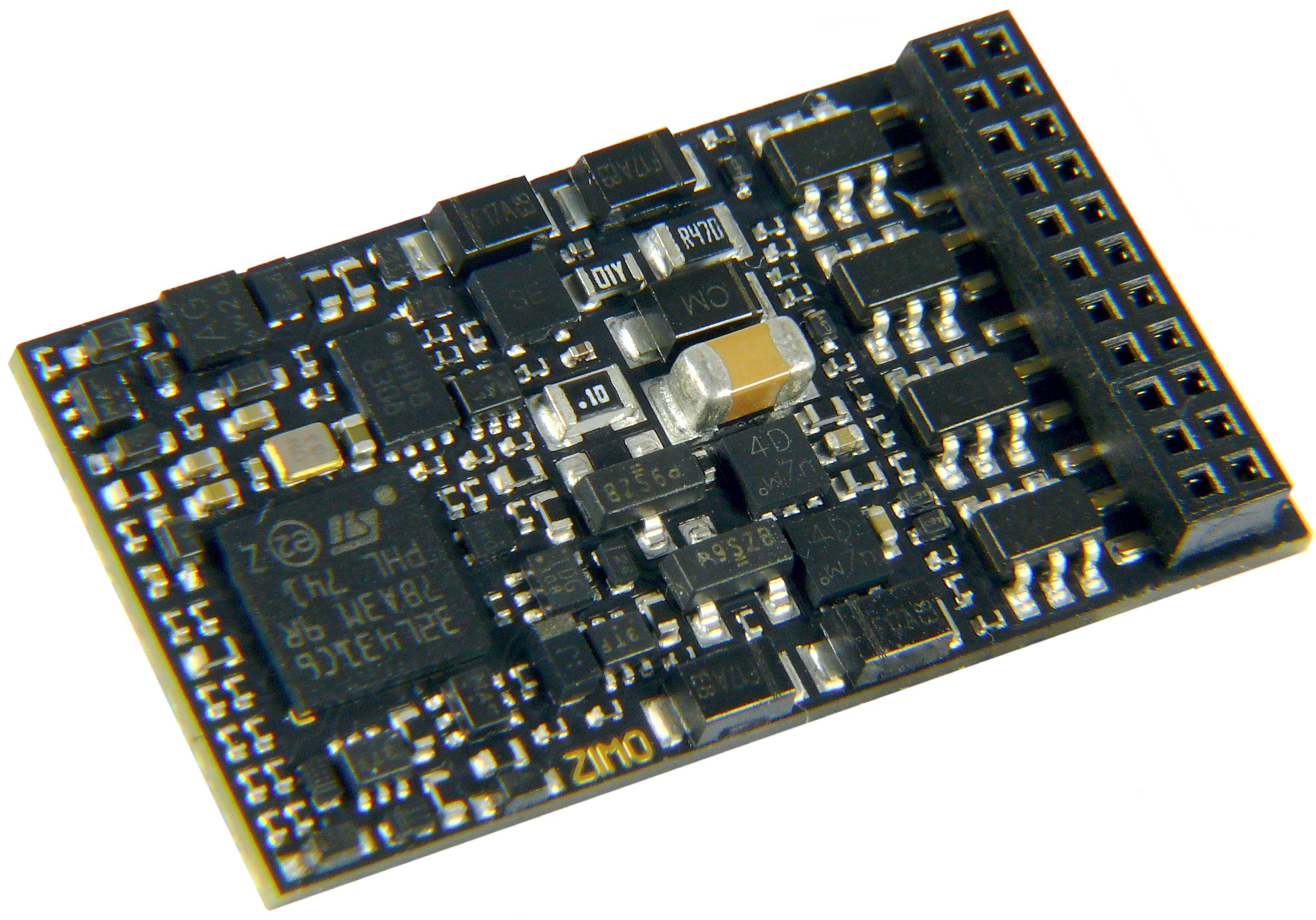 Zimo MN340C Standard H0 Nicht-Sound-Decoder 21MTC