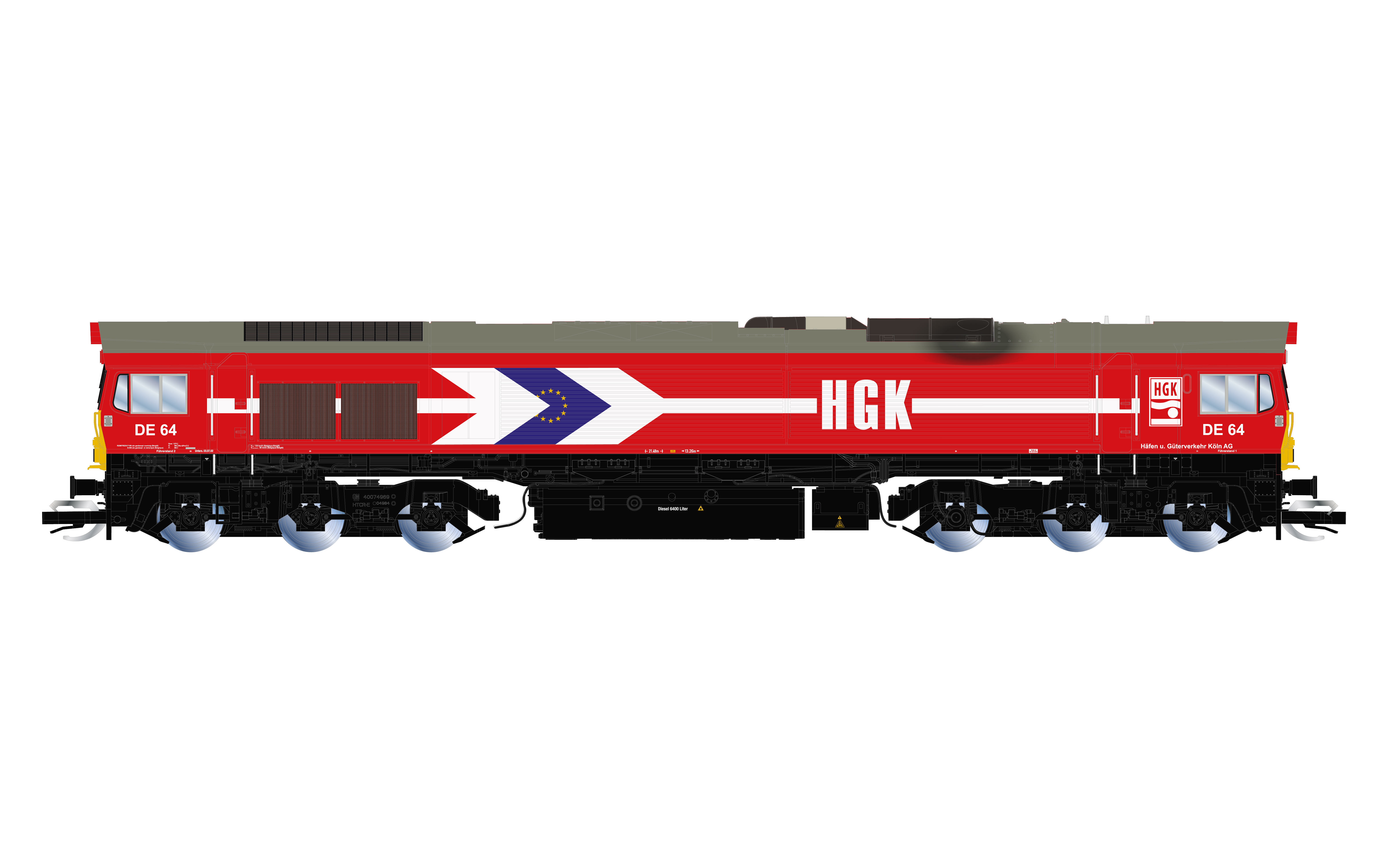HN9071HM HGK Diesellok Class 66 Ep.5-6