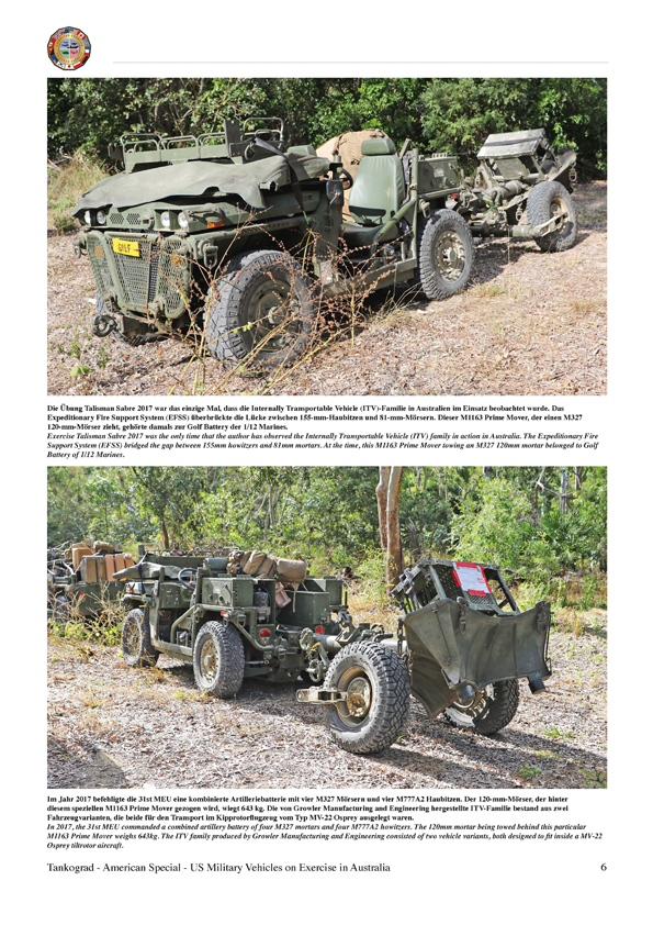TG3048 US Military Vehicles on Exercise in Aust