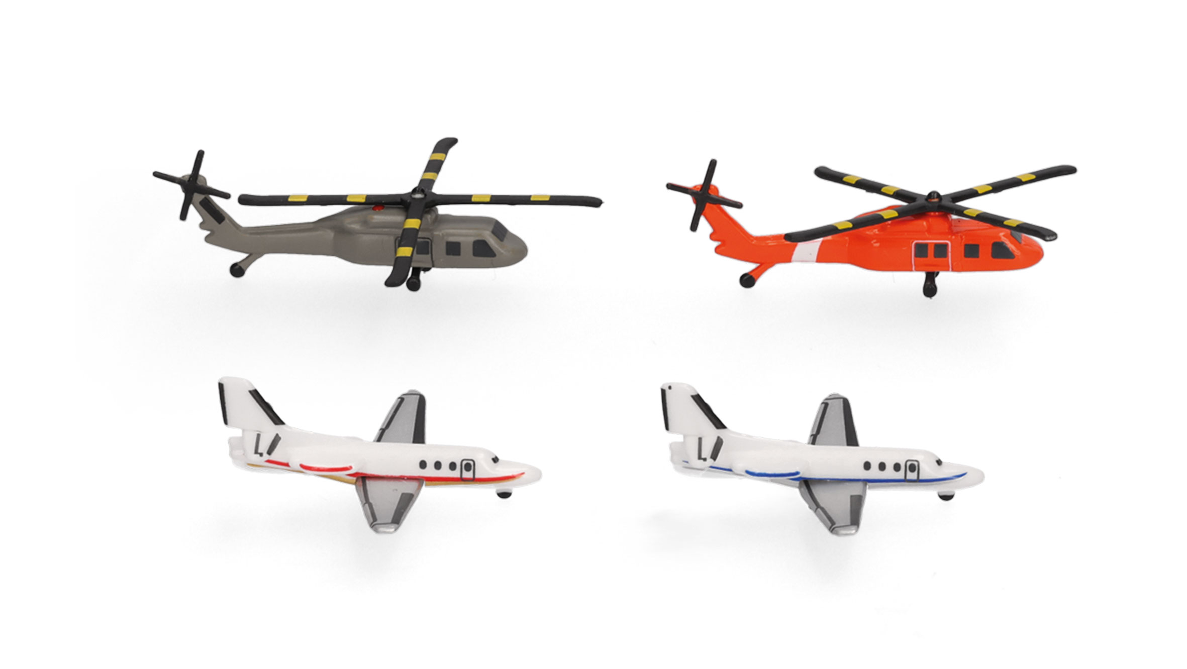 535939-001 Helicopter und Bizjet set (2+2)