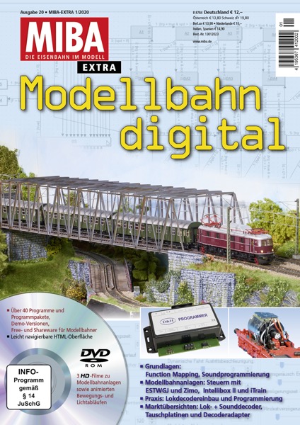 68263 Extra Modellbahn digital Nr.20 mit DVD