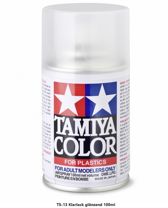 85013 TS13 - Spray klarlack 100ml (gl)