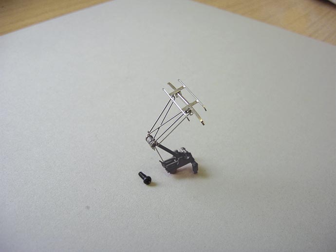 Piko 56157 Stromabnehmer für Hobby-Loks grau
