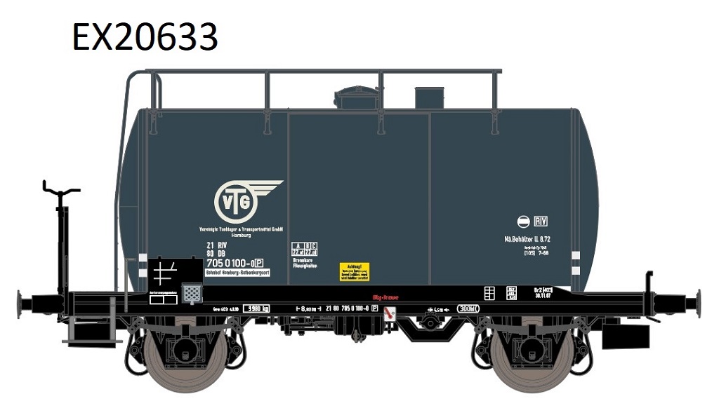 Exact-train 20633 DB Kesselwagen "VTG" Ep.4