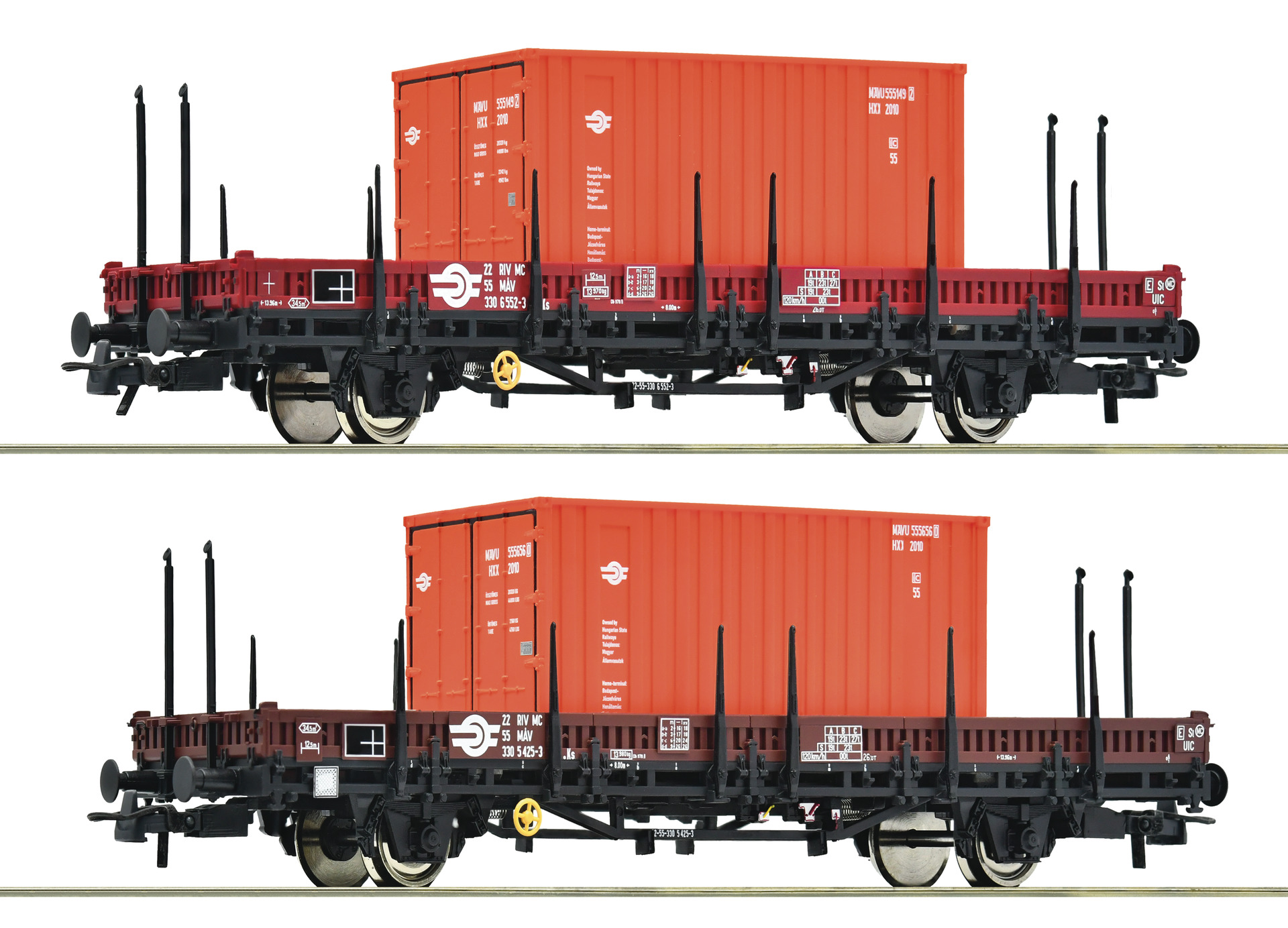 6600076 MAV Rungenwagen Set 2tlg. Ep.4