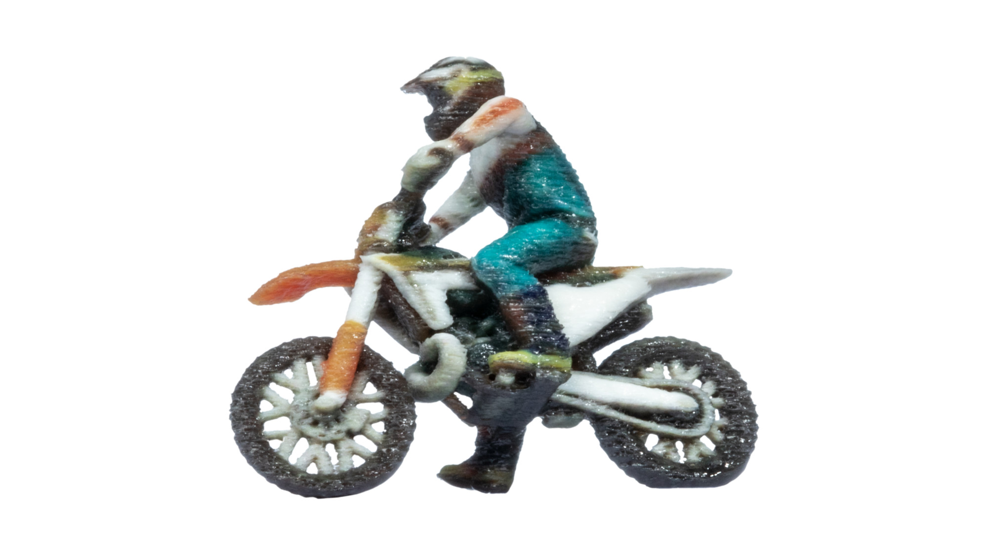 10905 Motocross-Motorrad im Gelände
