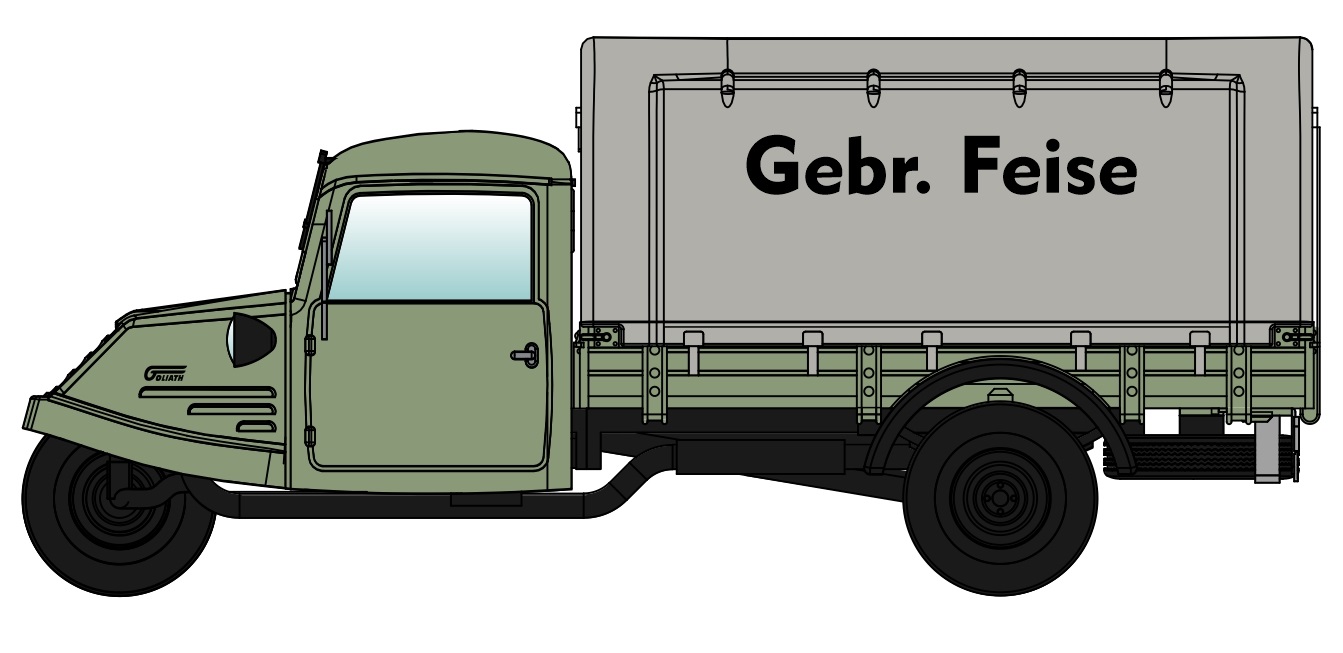 NA88026 Goliath GD750 Tiefpritsche Gebr. Feise