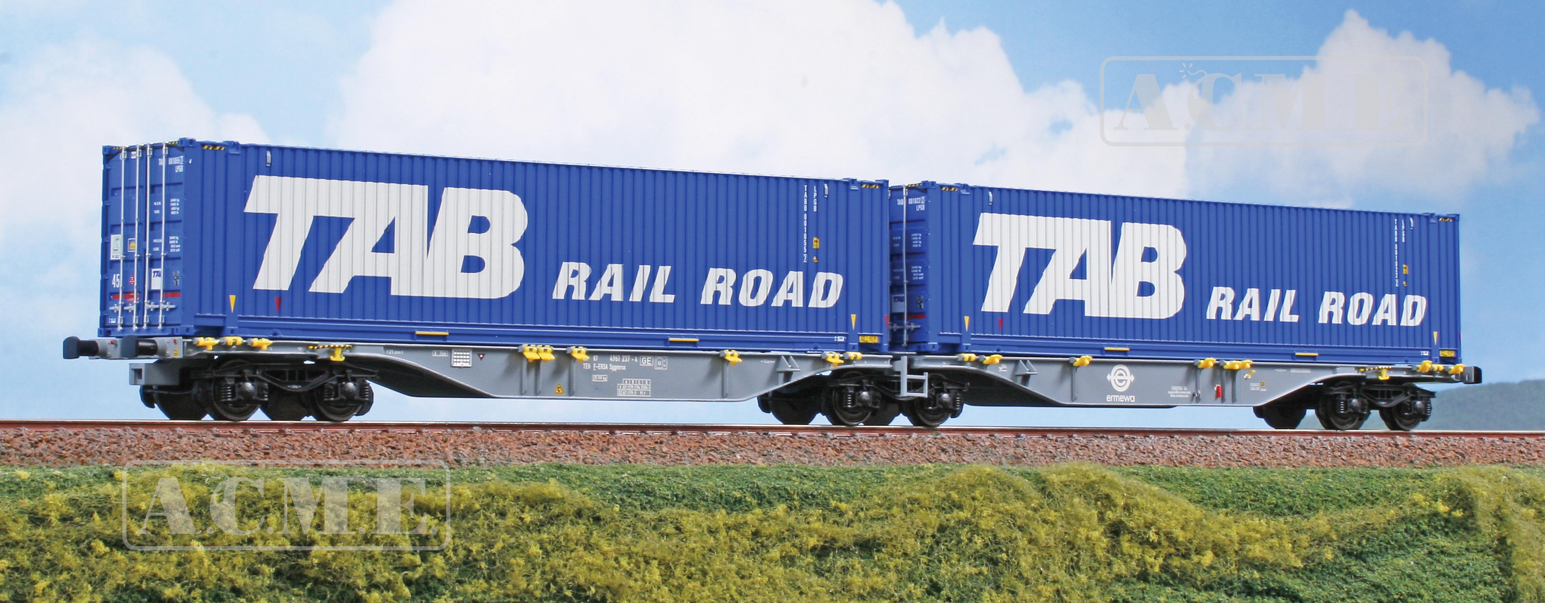 ACME 40497 Ermewa Containerwagen Sggmrss 90 Ep.6