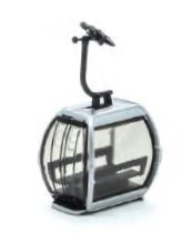 JC82100 Seilbahn Kabine Omega V 10 silber