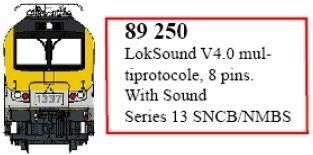89250 LokSound V4.0 8pin für Serie 15