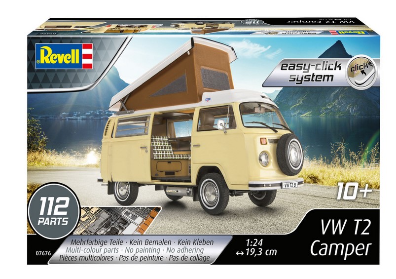 Revell 07676 easyClick: VW T2 Camper