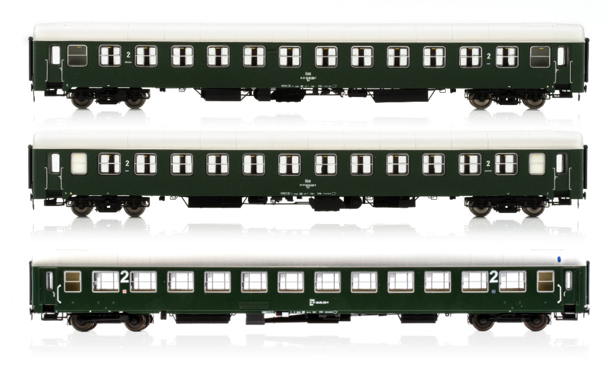 JC90503 ÖBB Personenwagen-Set 3-tlg UIC-X Ep.3