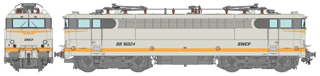 MB-143 SNCF E-Lok BB 16000 Ep. 4/5