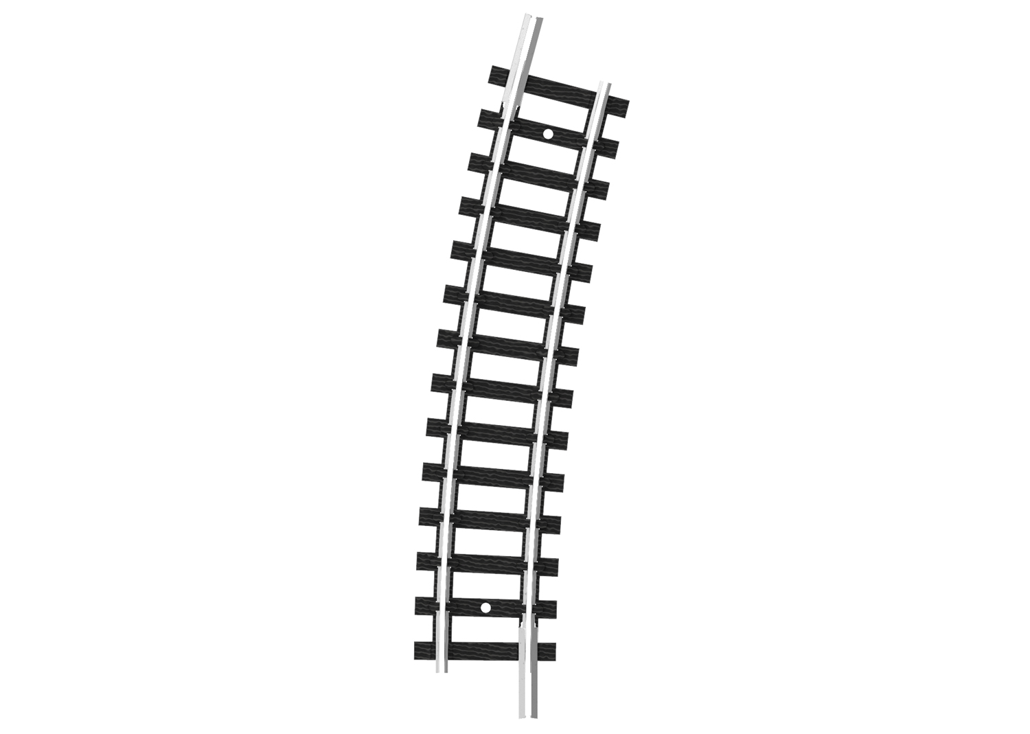 Trix 14911 Geb.Gleis R2a 261,8 mm 15°