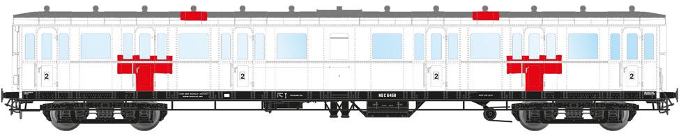 20.252.01 WM Lazarettzug Abteilwagen C12c