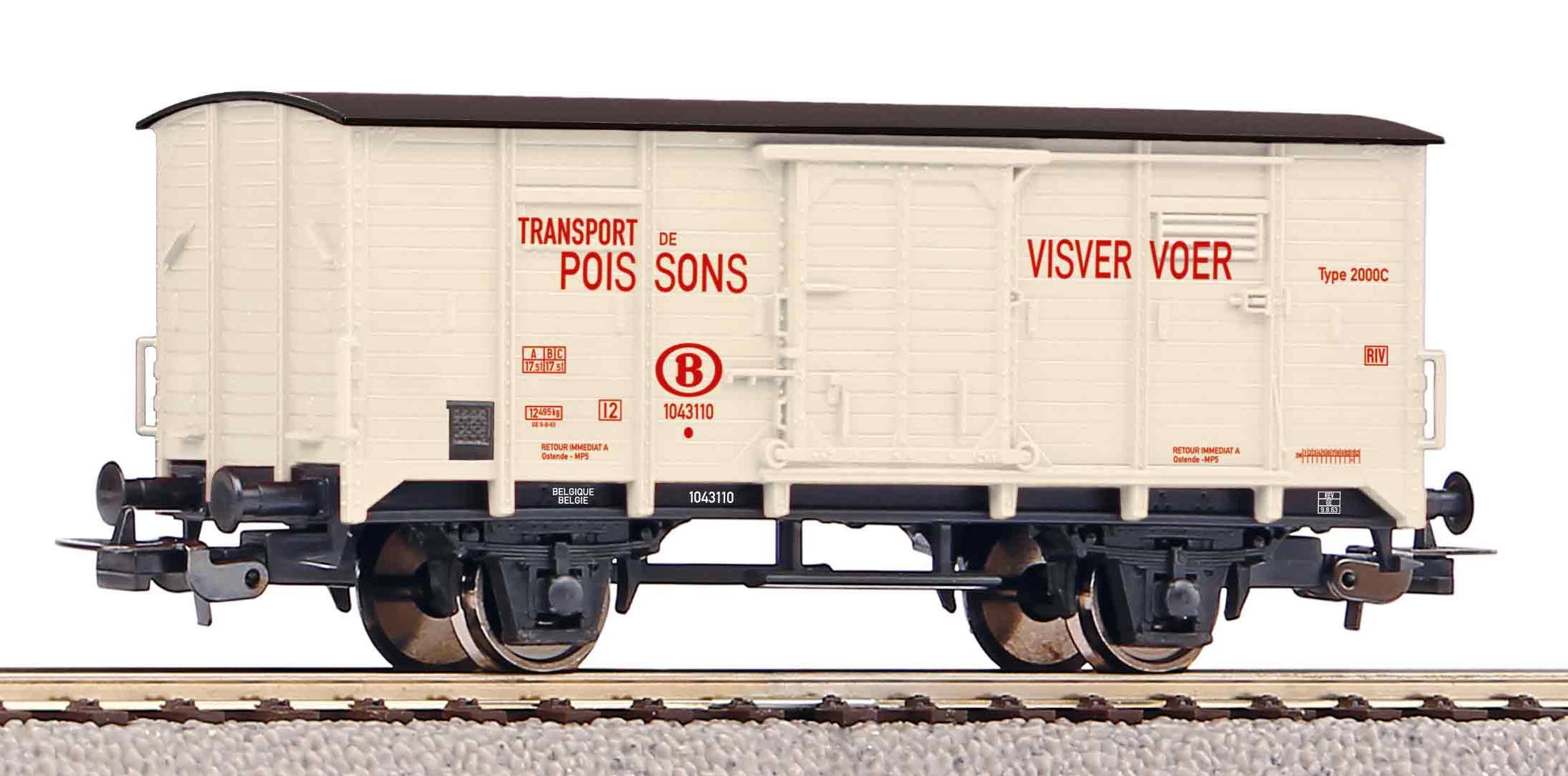 24531 SNCB Kühlwagen für Fischtransport Ep.3