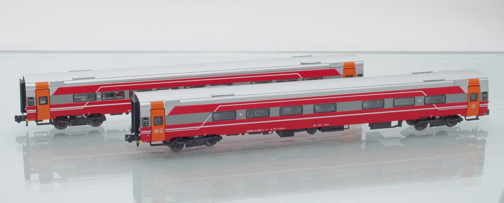 ASM 18002 NSB Personenwagen-Set 2-tlg Ep.6