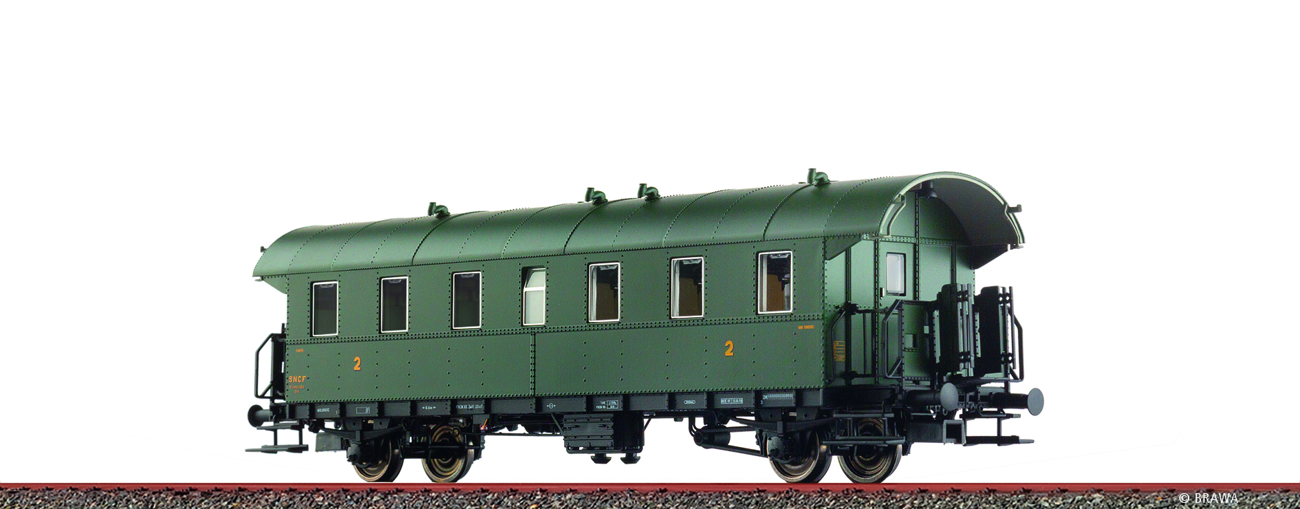46718 SNCF Personenwagen 3.Kl. Ep.3