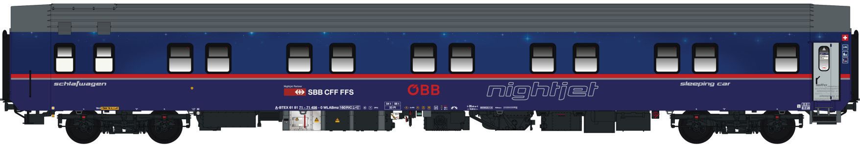 49000 ÖBB NightJet Schlafwagen WLAB32s Ep.6