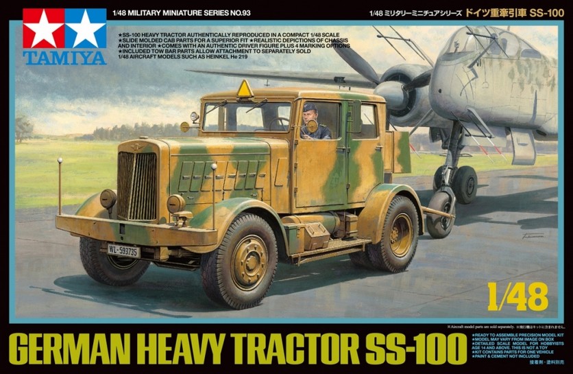 32593 Dt. Zugmaschine Hanomag SS-100