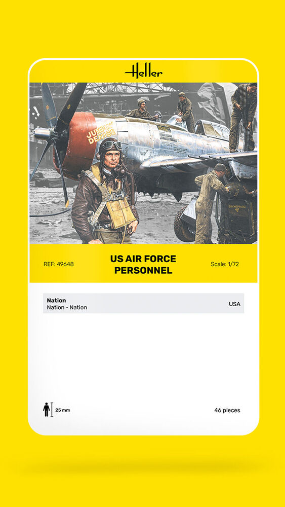 Heller 49648 US Air Force Personal