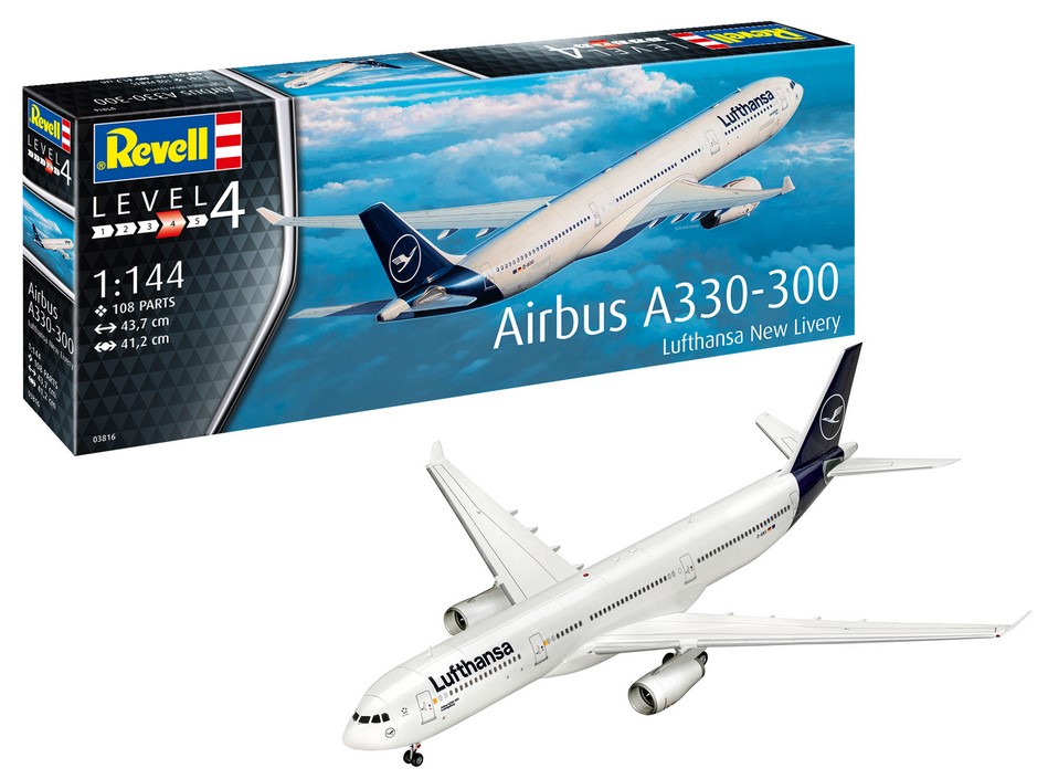 03816 Airbus A330-300 Lufthansa 'New Livery'
