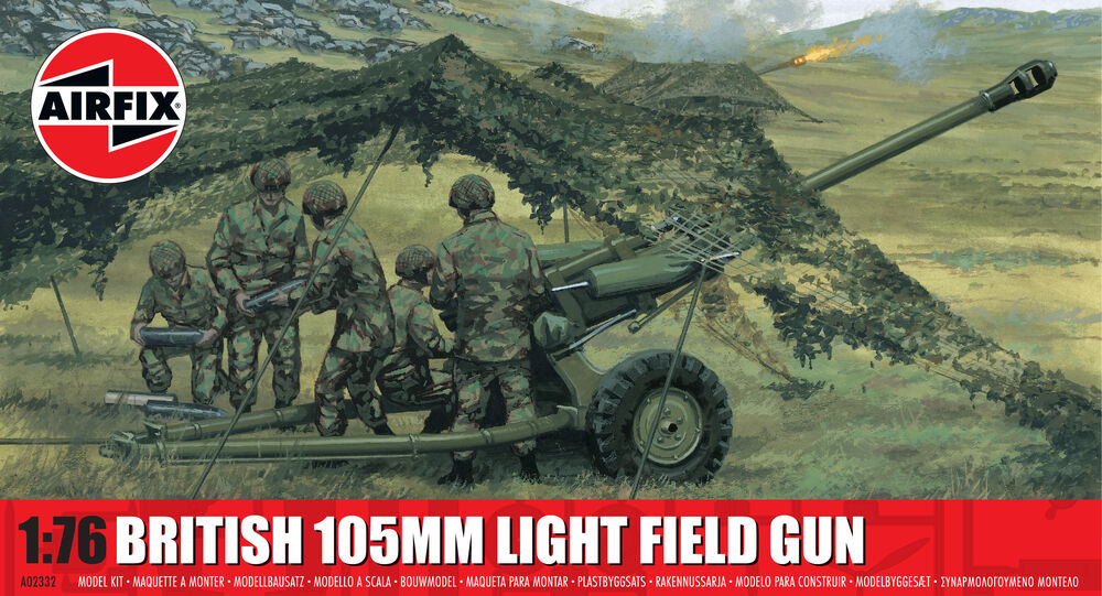 02332 British 105mm Light Field Gun