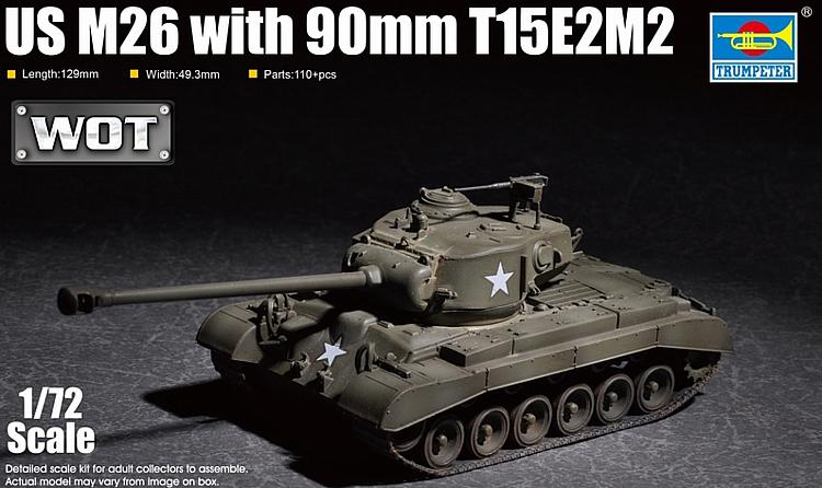 757170 US M26 mit 90mm T15E2M2