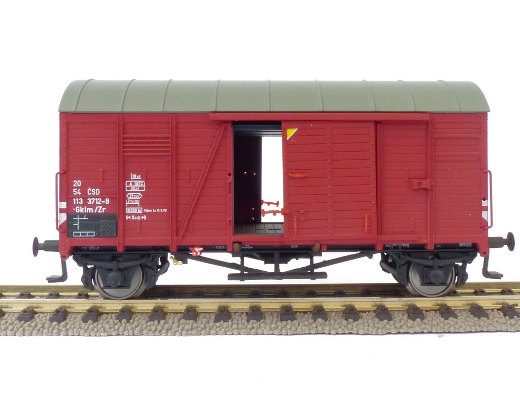 Exact-train 24001 CSD gedeckter Güterwagen Oppeln Ep.4