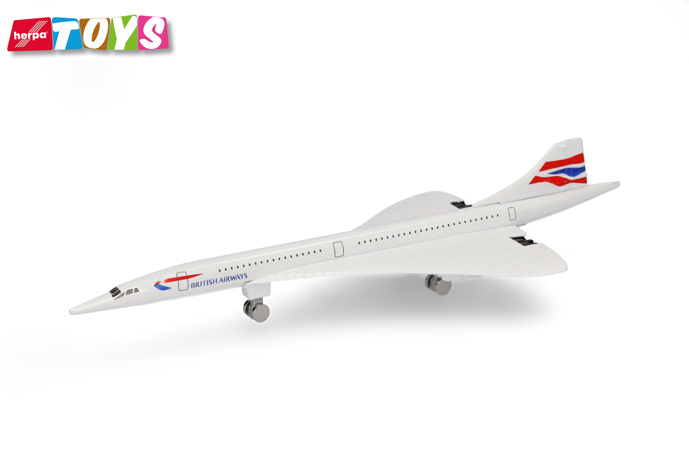 Herpa 86DAR98845 Herpa Toys: Concorde British Airways