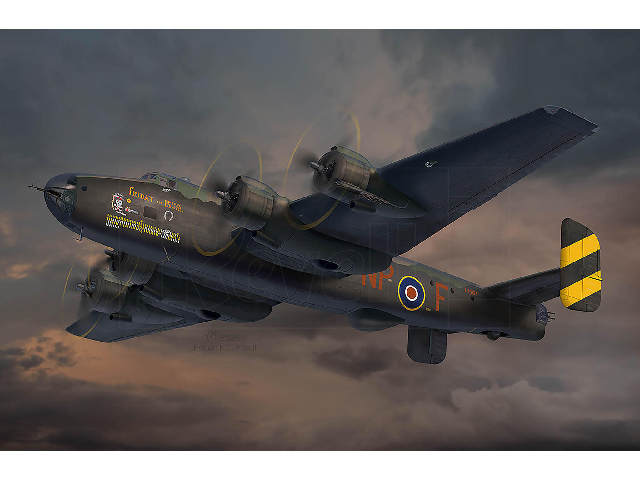 Revell 03756 Handley Page Halifax B Mk.III