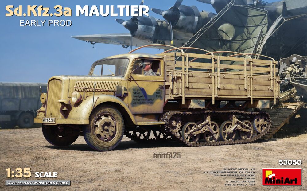 53050 Sd.Kfz.3a Maultier Early Production