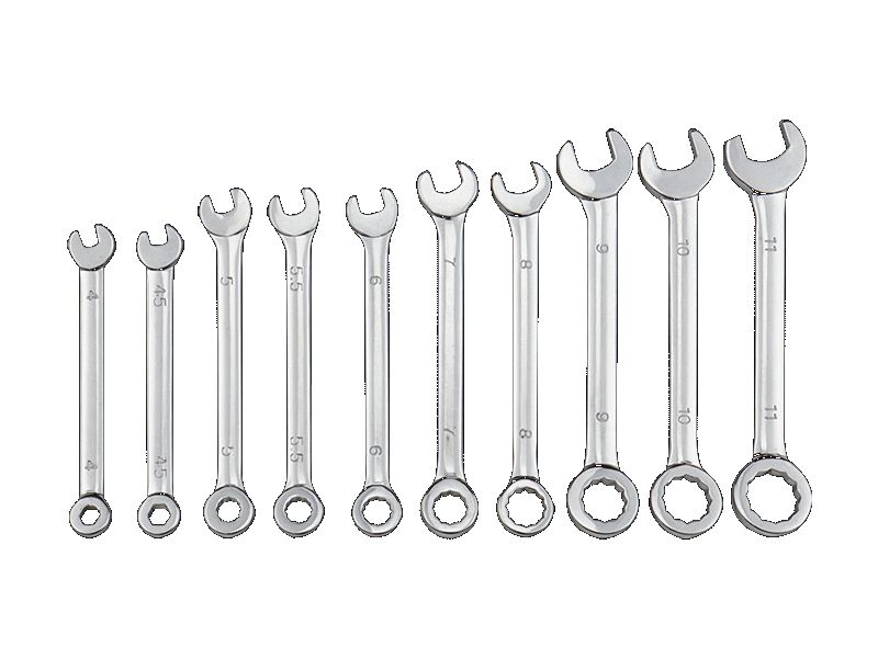 12494 Mini Steckschlüssel Ring-Maulschlüssel