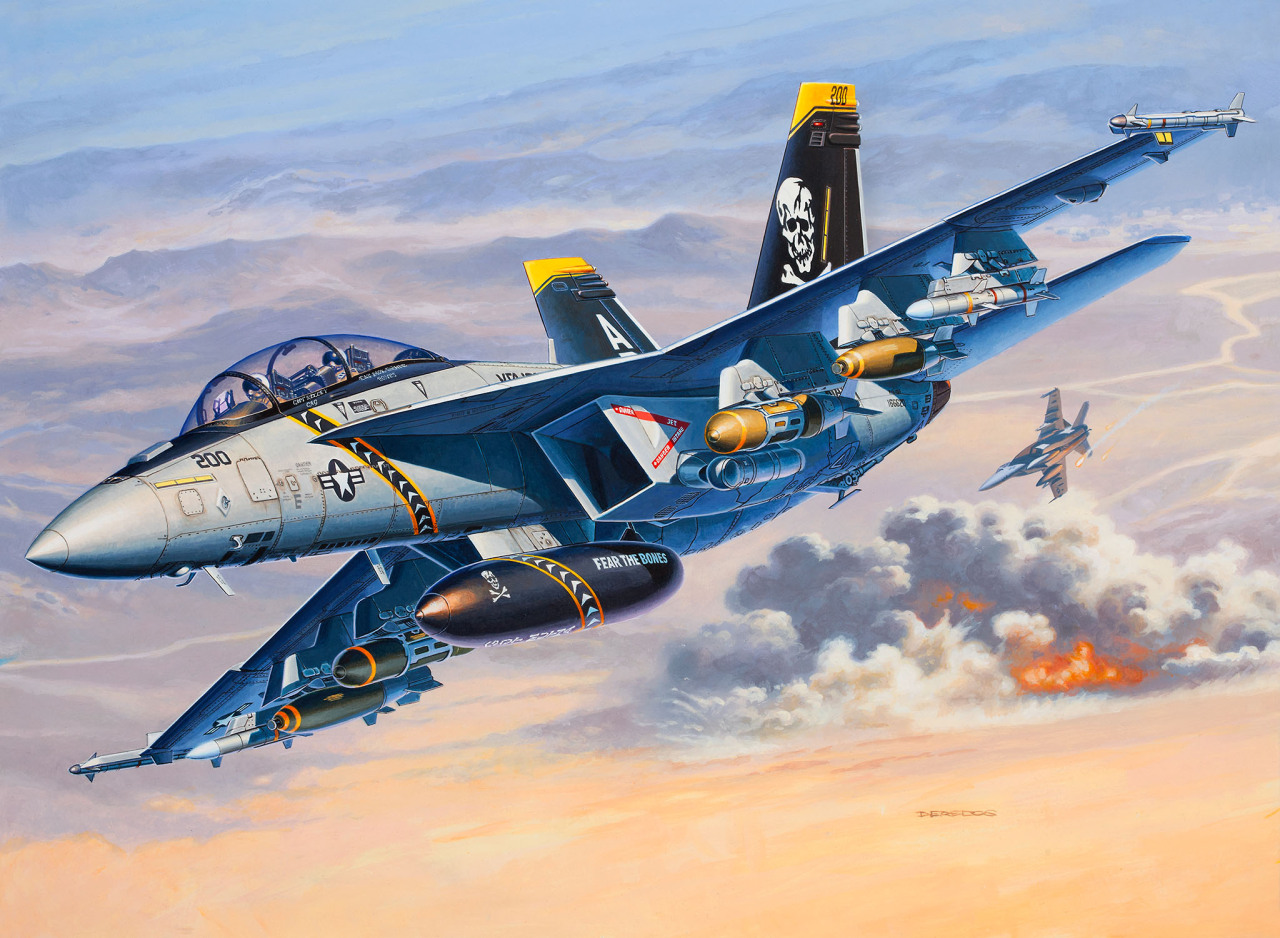 Revell 03834 F/A18F Super Hornet