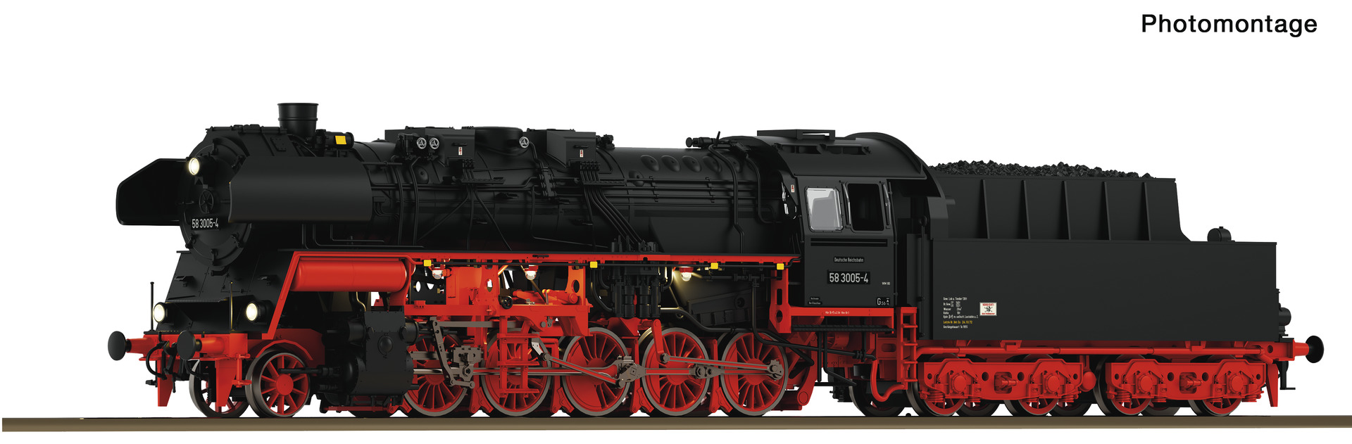 7130082 DR Dampflok 58 3005-4 Ep.4