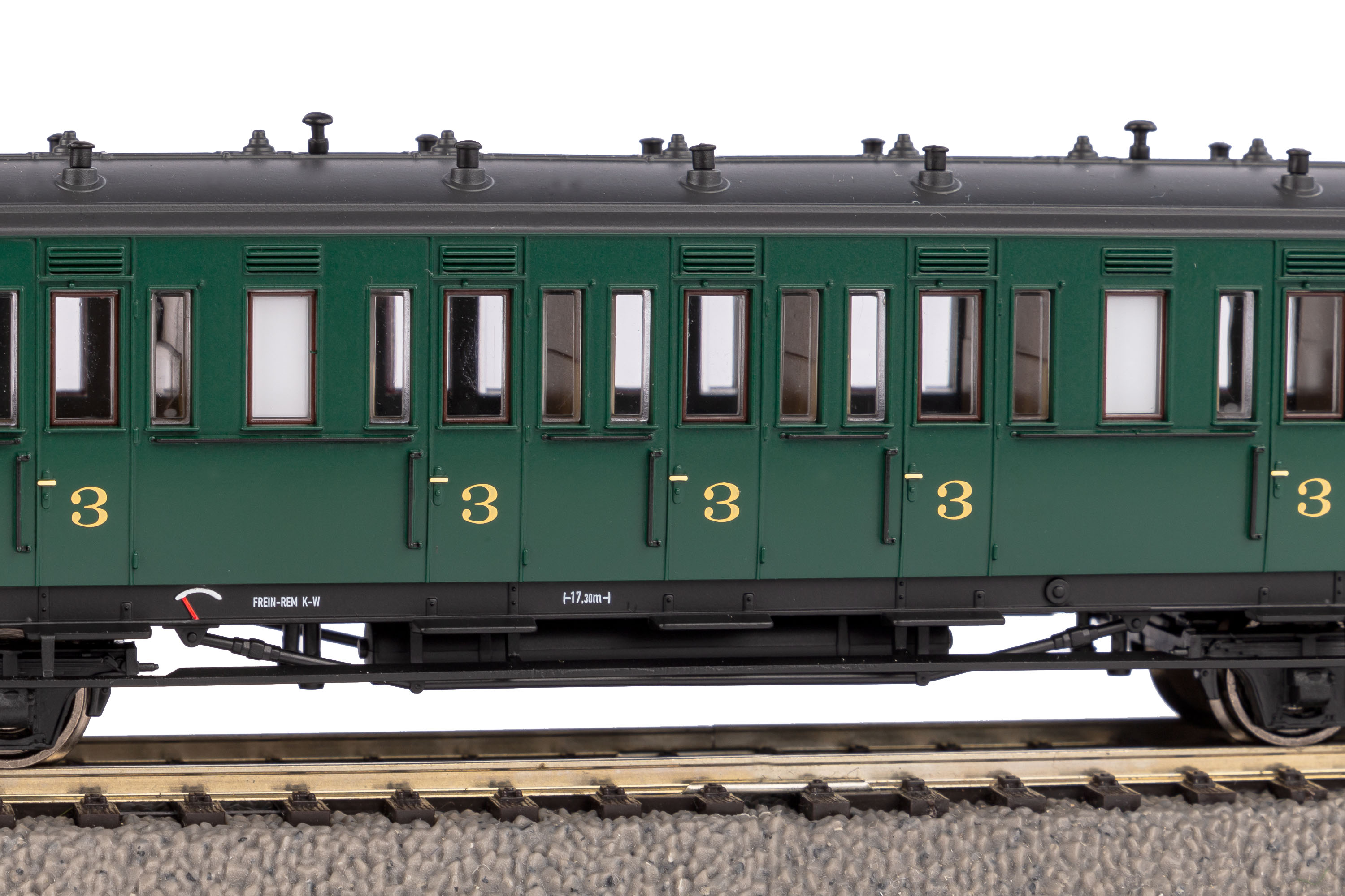 53334 SNCB Personenwagen 3.Kl. mit Br.hs. Ep.3
