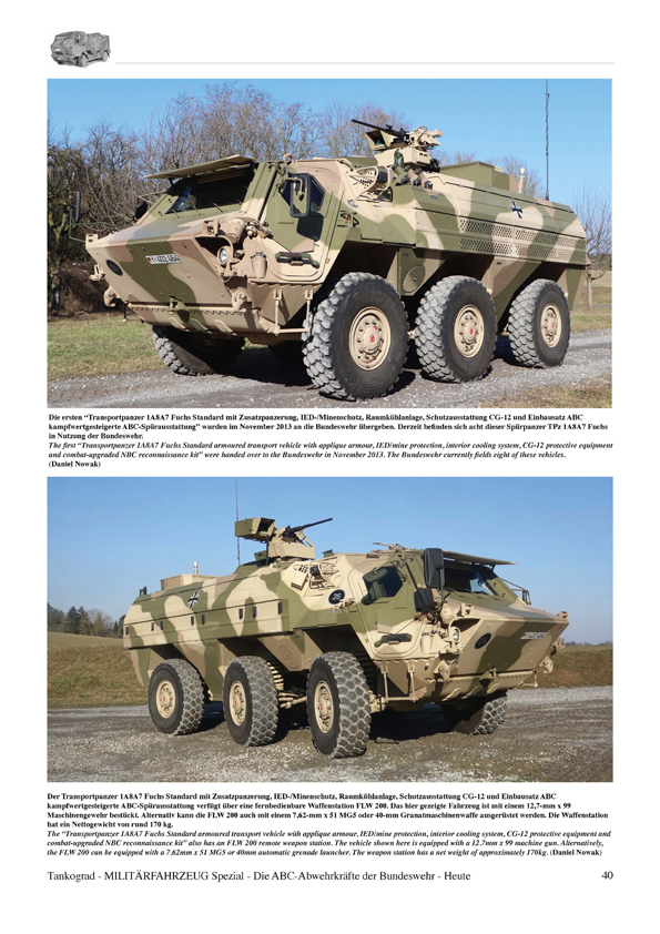 Tankograd TG5102 Fahrzeuge der ABC-Abwehrkräfte - Heute