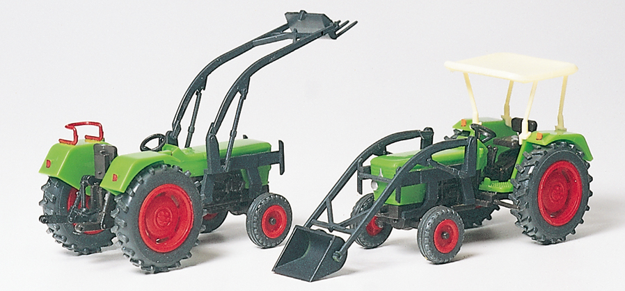 17922 Ackerschlepper DEUTZ D 6206. Mit BAAS-