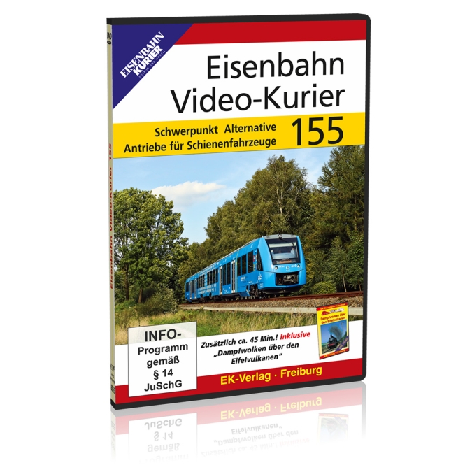 8555 DVD - Eisenbahn Video-Kurier 155