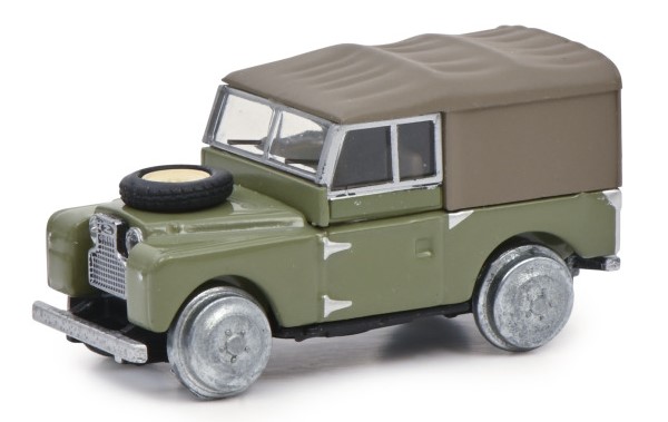 Schuco 452663600 Land Rover 110 Schienenfahrzeug
