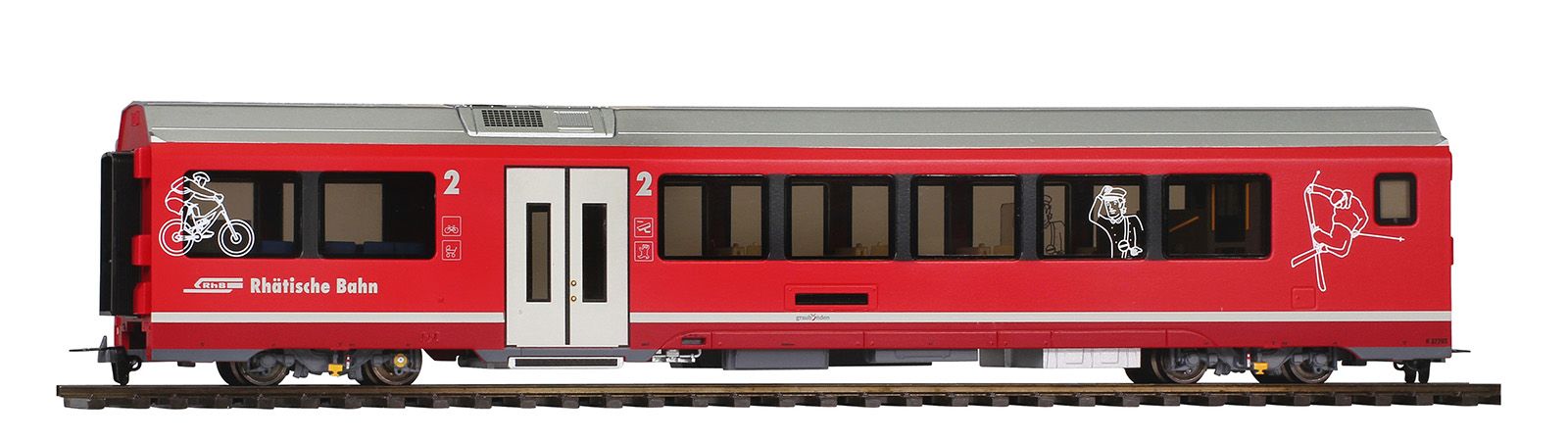 3298172 RhB AGZ Mittelwagen 2.Kl. Ep.6