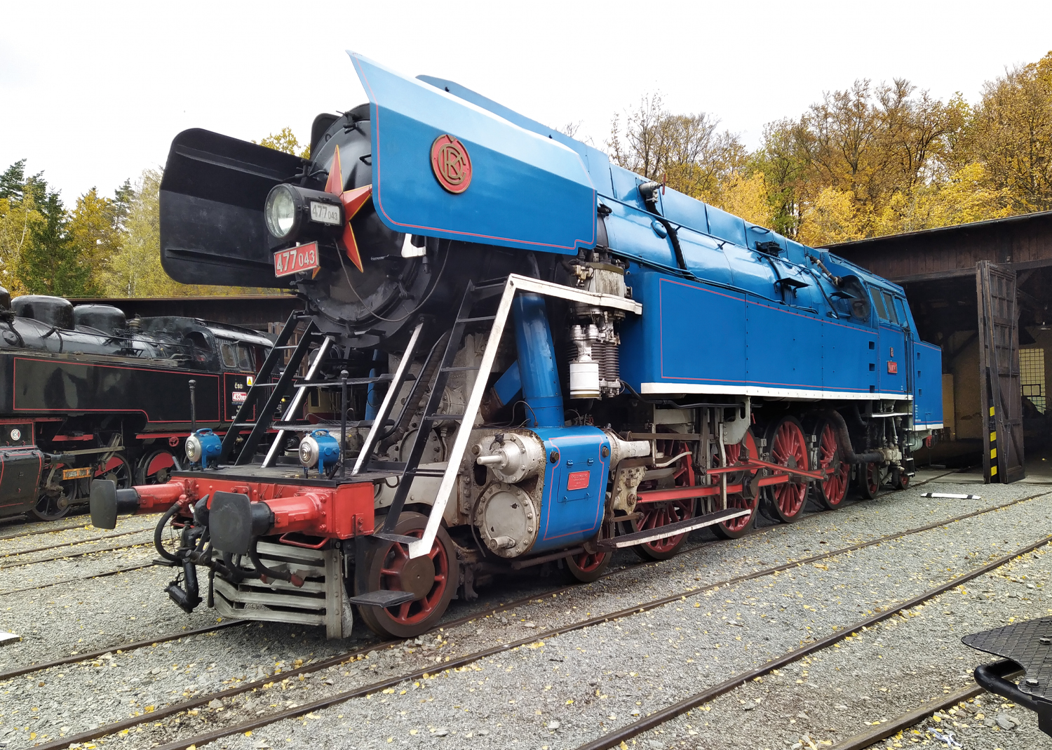 38477 CD Dampflok 477.043 Museumslok Ep.6