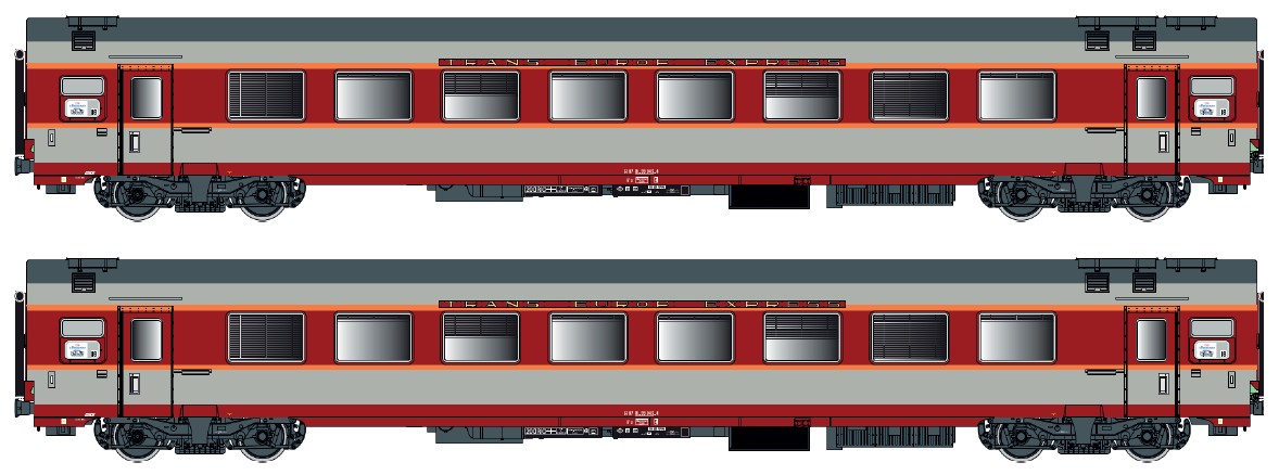 40079DC SNCF GC Personenwagen-Set A8u Ep.4