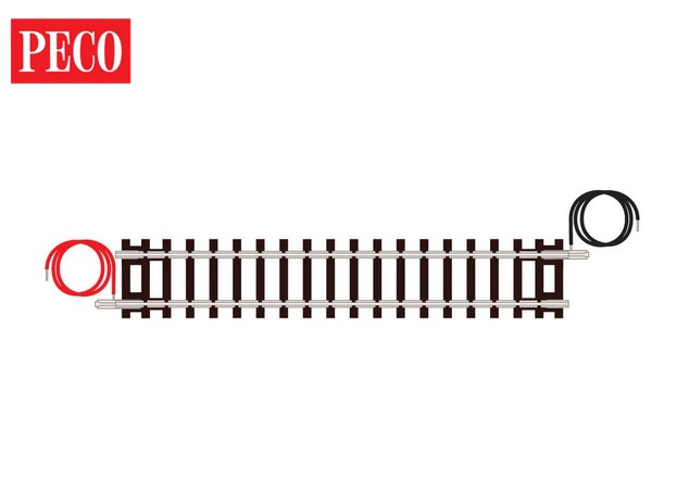 Peco ST-10 Standard gerade, verdrahtet